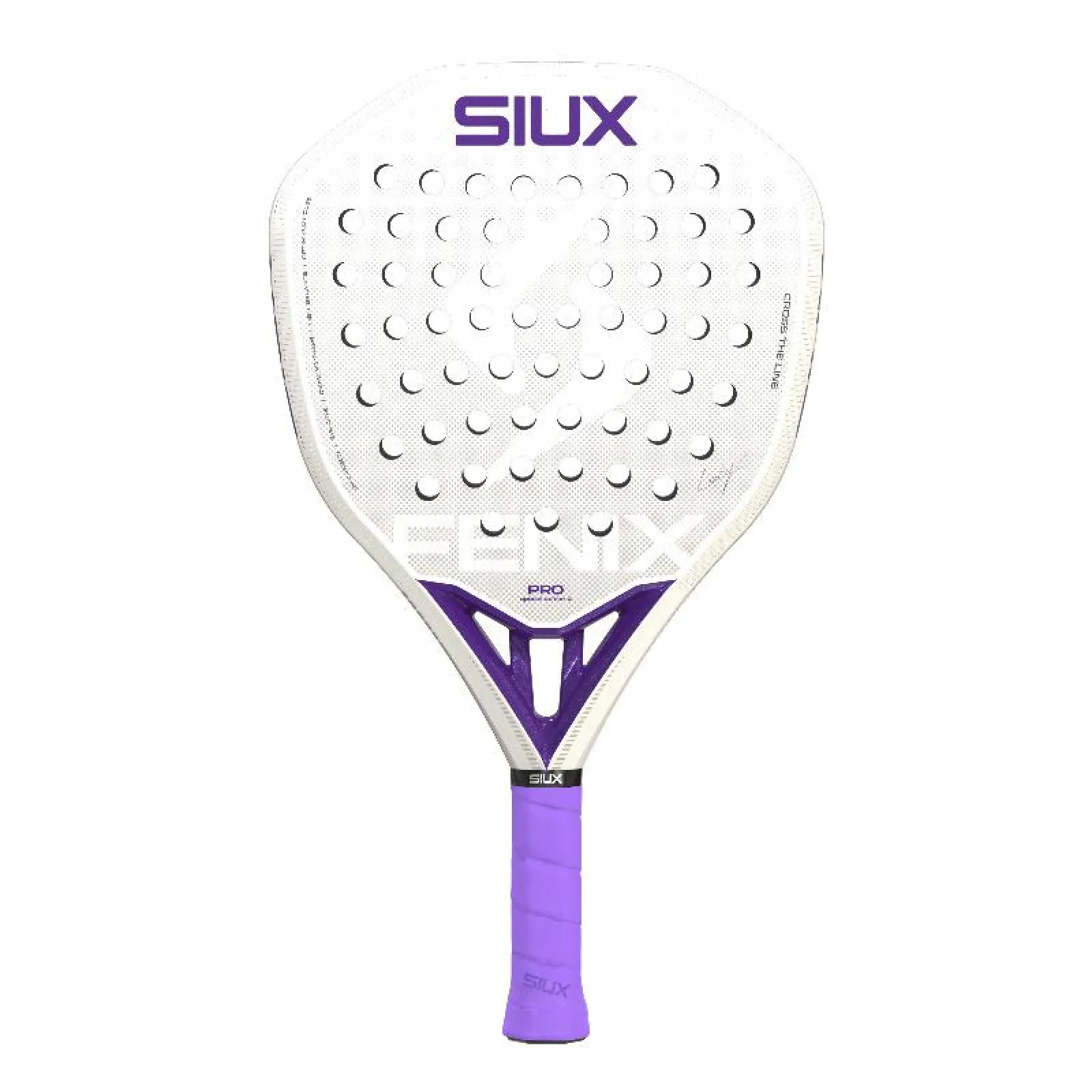 Siux Leo Augsburger Fénix Pro SE 2.0 White 2026 padel racket