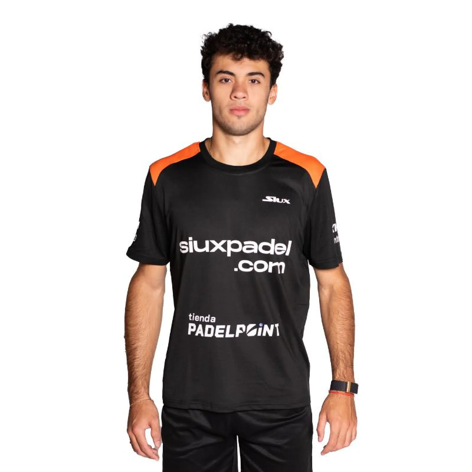 Siux Leo Augsburger Fénix Official Black Orange shirt