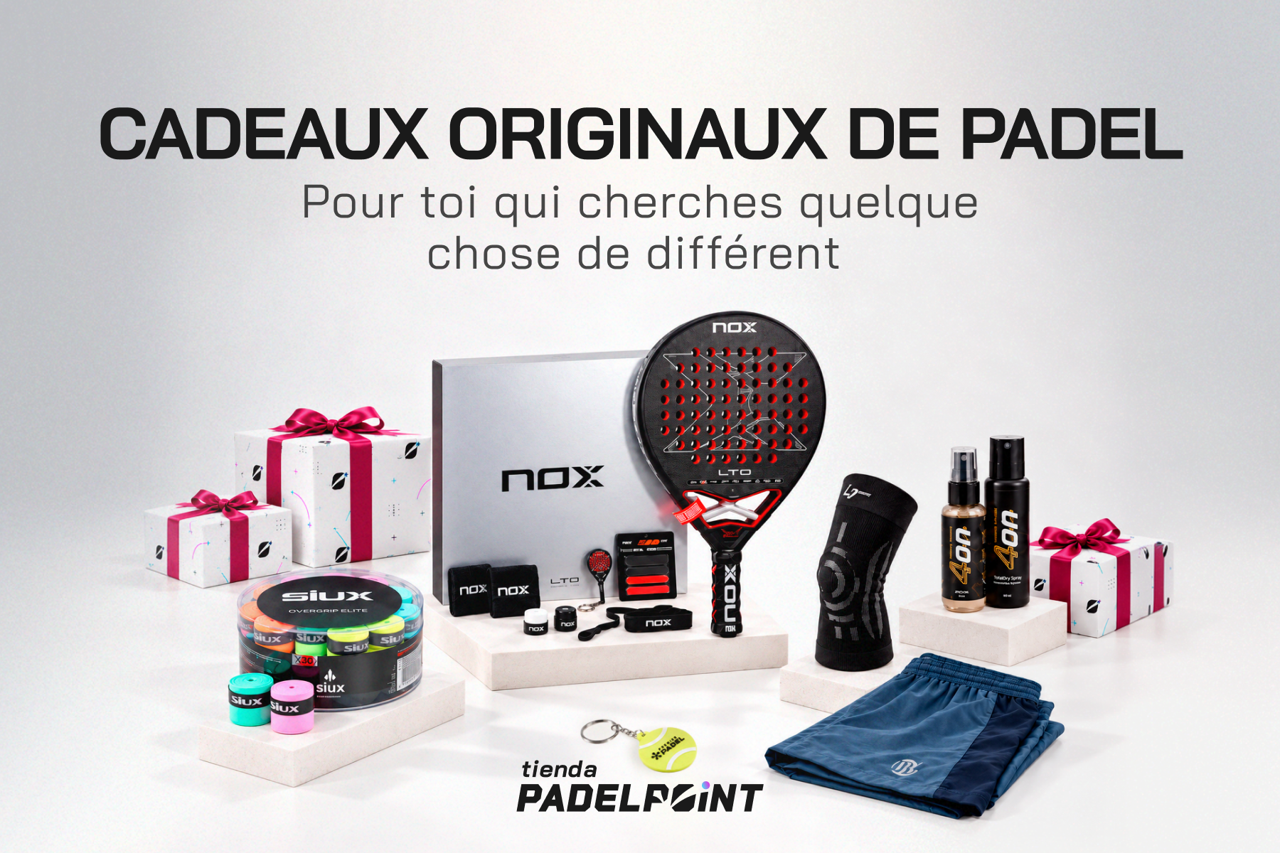 Des cadeaux de padel originaux pour vraiment surprendre