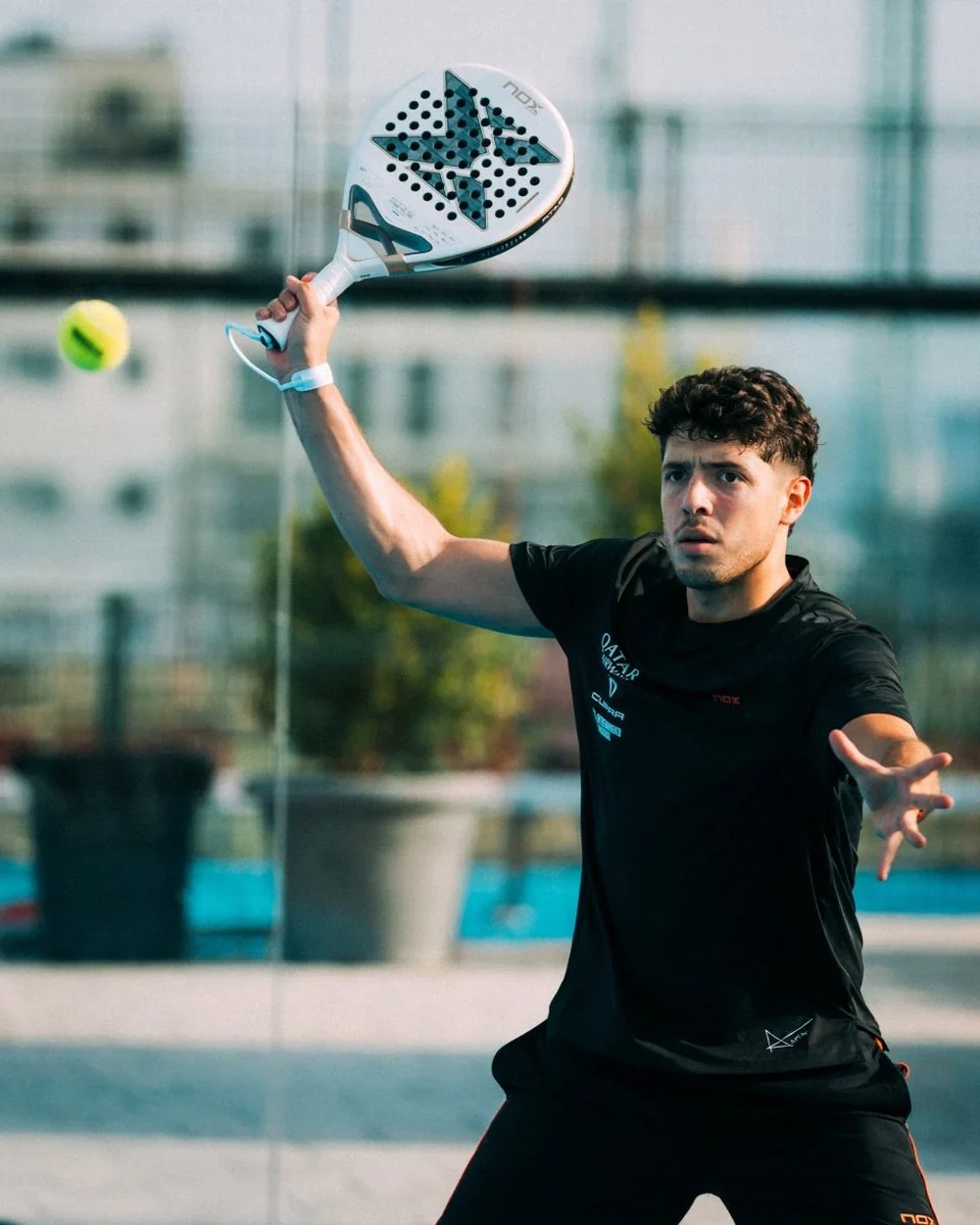 Agustín Tapia with his Nox AT10