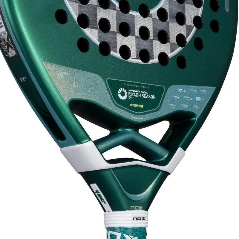Nox AT10 Genius 12K Alum Xtrem Riyadh racket, front face