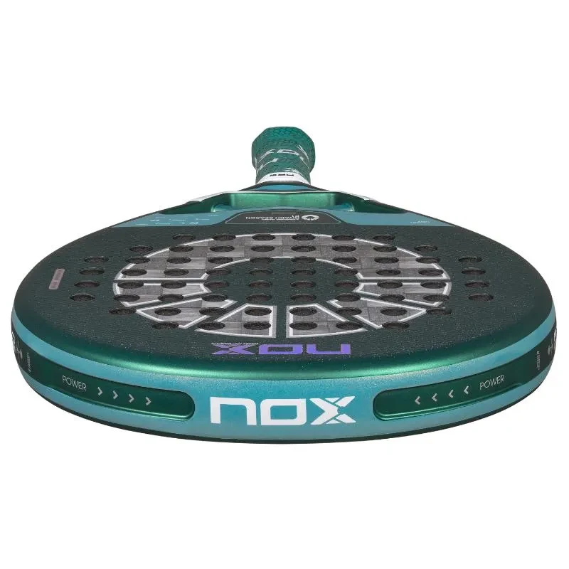 Nox AT10 Genius 12K Alum Xtrem Riyadh, face and logo detail