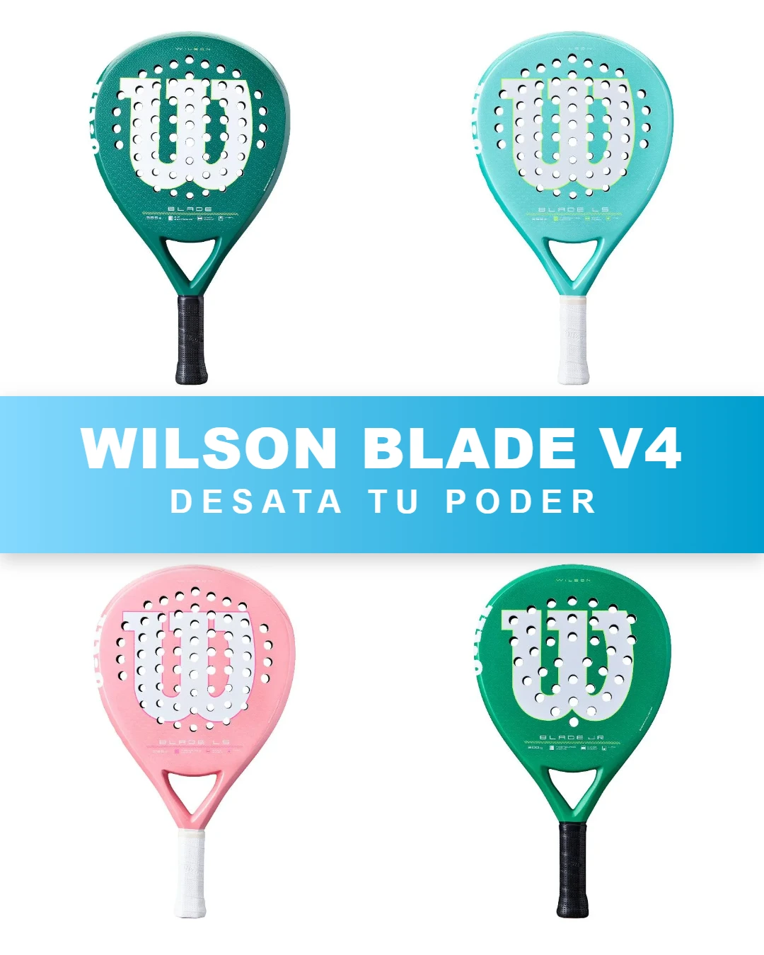 Raquetes de padel Wilson Blade V4