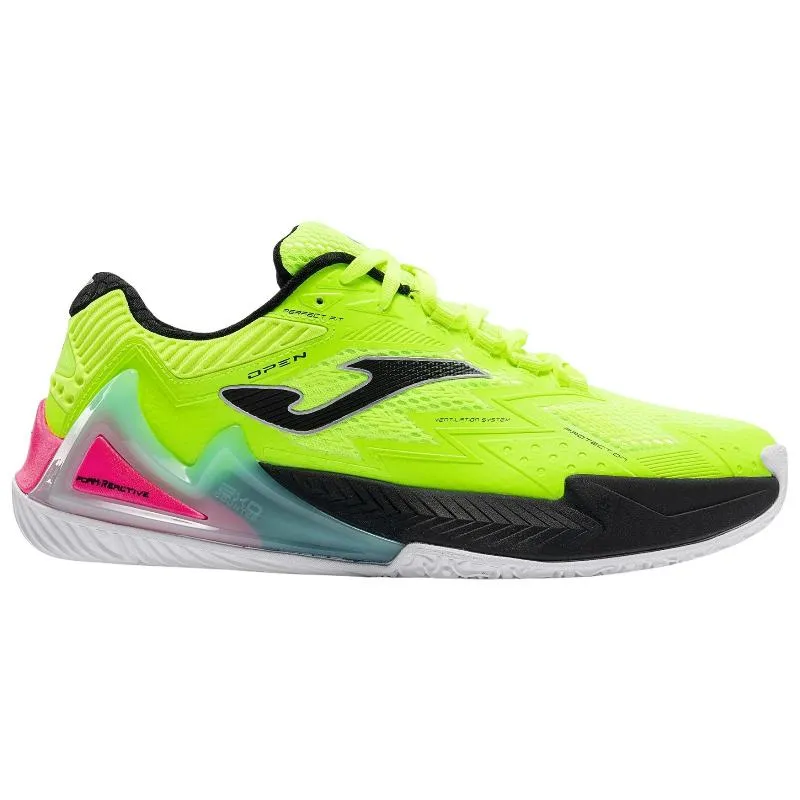 Joma Open 2609 yellow padel shoes