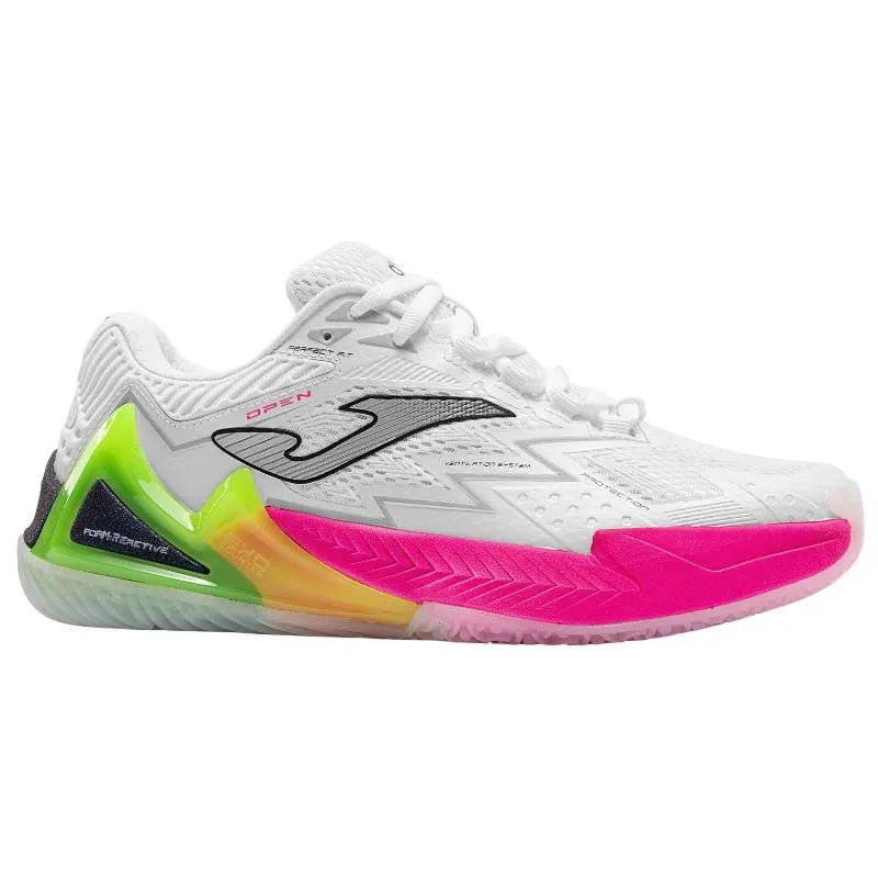 Joma Open 2632 white women's padel shoes