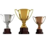 Padel-Trophäen