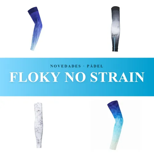 Floky No Strain padel arm sleeves: protect your arm