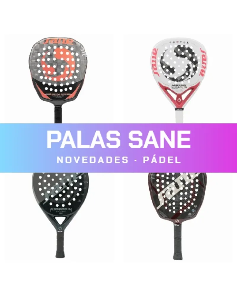 Raquetes de Padel Sane: Nexa 33, Potential, Agressor e mais