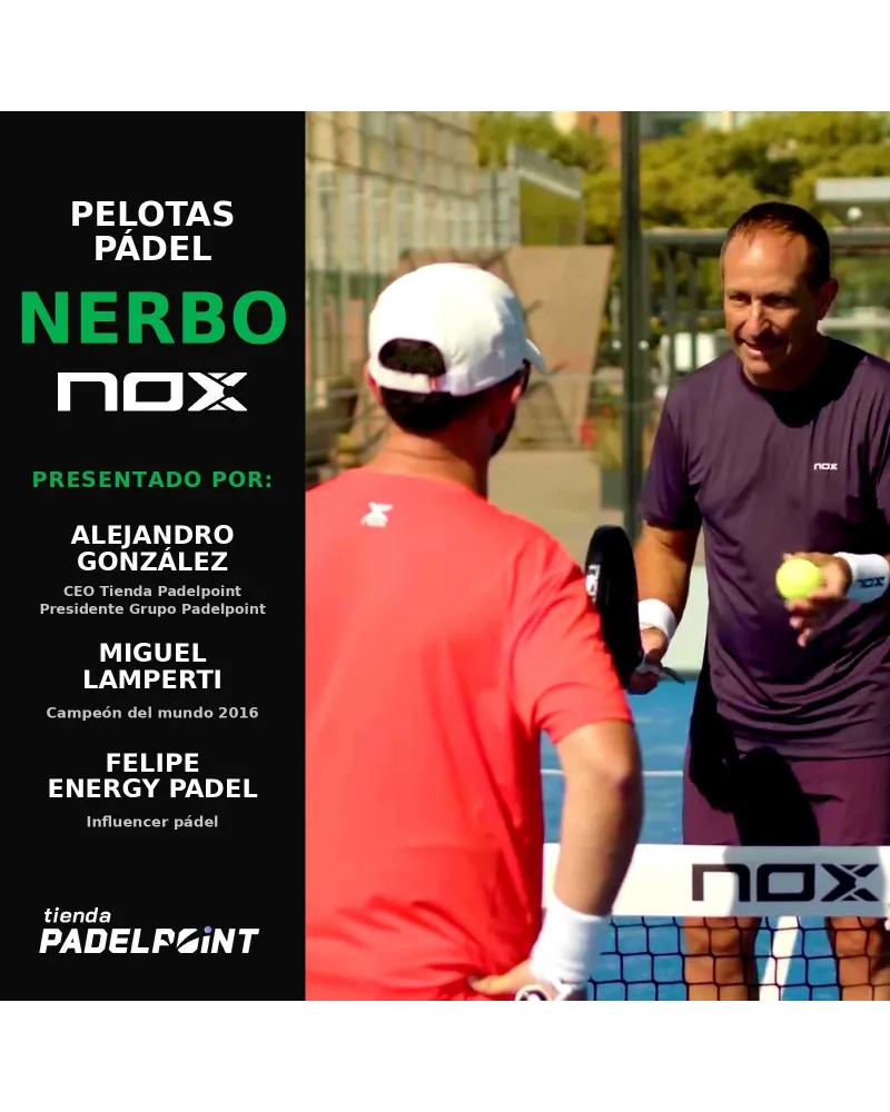 Behind the Nox Nerbo campaign with Lamperti and Energy Padel