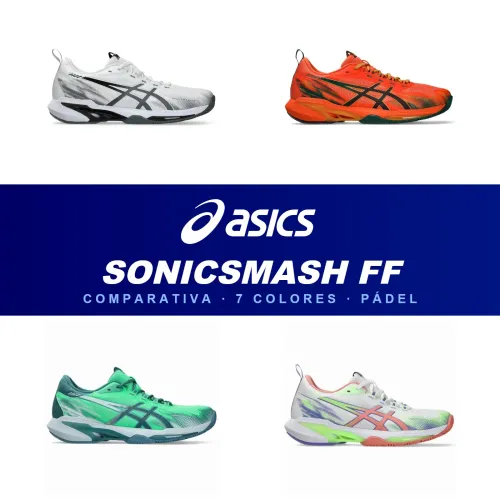 Asics Sonicsmash FF shoes: the complete padel range
