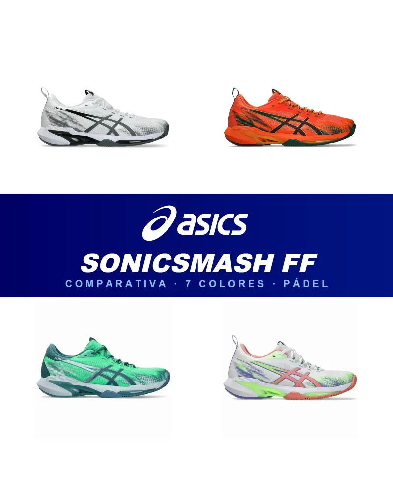 Quick guide to choosing your Asics Sonicsmash FF colour