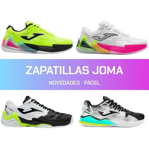 Joma Padel Shoes: Open, Spin, Set & Master 1000