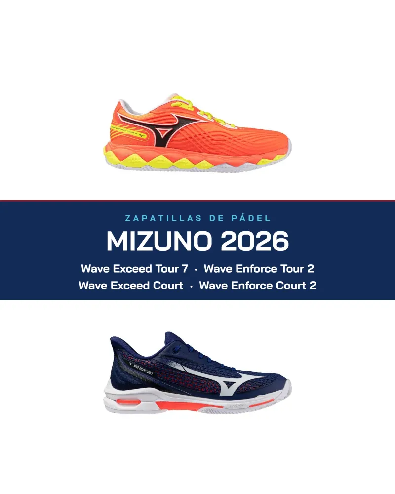 Mizuno padel shoes 2026: the full Wave range, from speed to stability