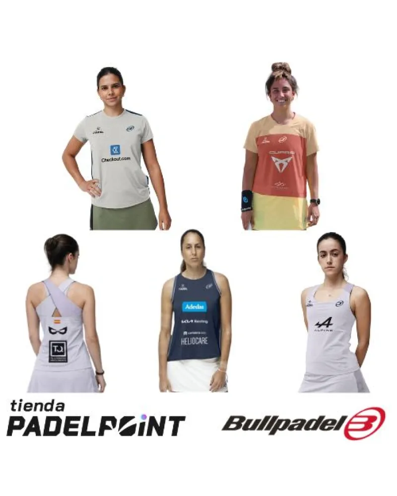 Novas Camisetas Bullpadel Premier Padel 2026