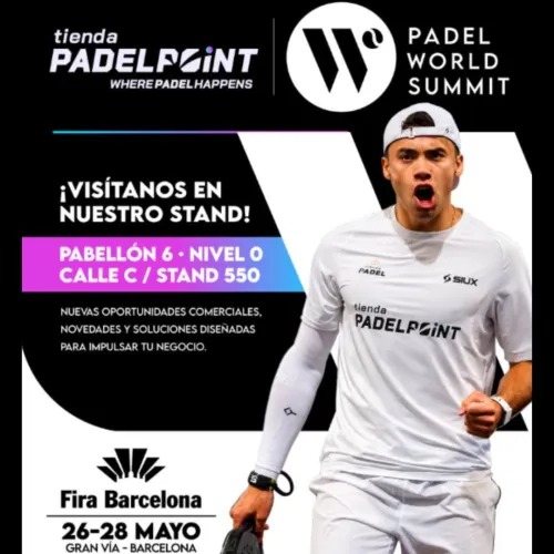 Grupo Padelpoint estará presente no Padel World Summit 2026