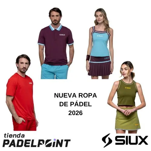 Nova roupa de padel Siux 2026