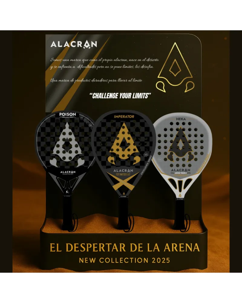 Novedades Alacrán 2025: qué palas trae y para quién
