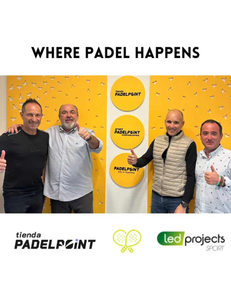 Alianza LedProjects y PádelPoint