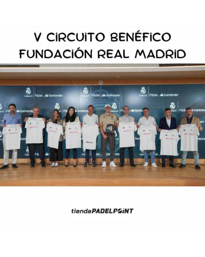 Circuito Pádel Benéfico Fundación Real Madrid y tienda Padelpoint