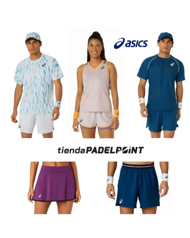 Asics en la pista: qué ropa de pádel propone