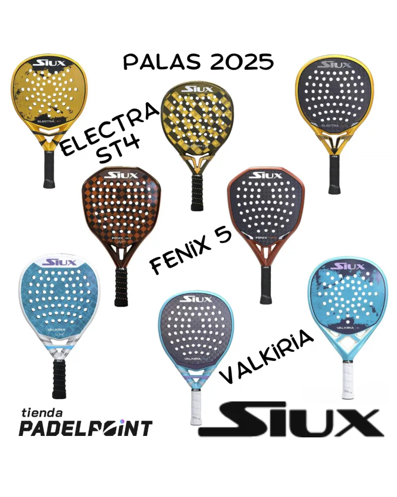 Nuevas Palas de pádel Siux 2025