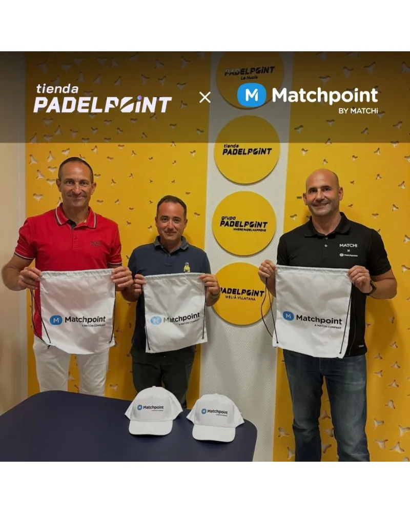 Acuerdo Match Point y tienda PadelPoint