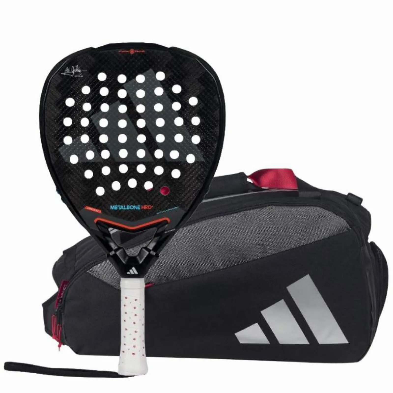 Adidas Ale Galán Metalbone HRD+ 3.4 2025 Paket – Hochleistungs-Padelschläger mit passender Tasche