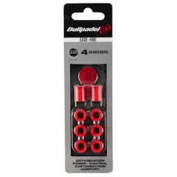 Antivibrador Bullpadel Fácil Vibe Rojo