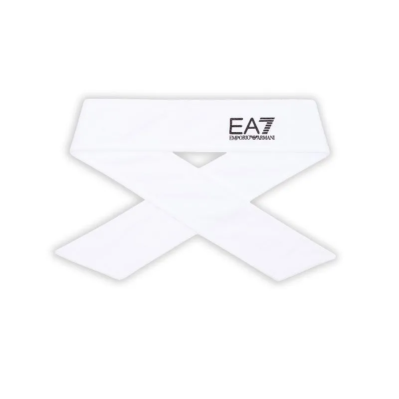 Bandana Armani EA7 Tennis Pro Blanco Negro