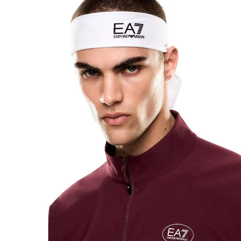 Bandana Armani EA7 Tennis Pro Blanco Negro