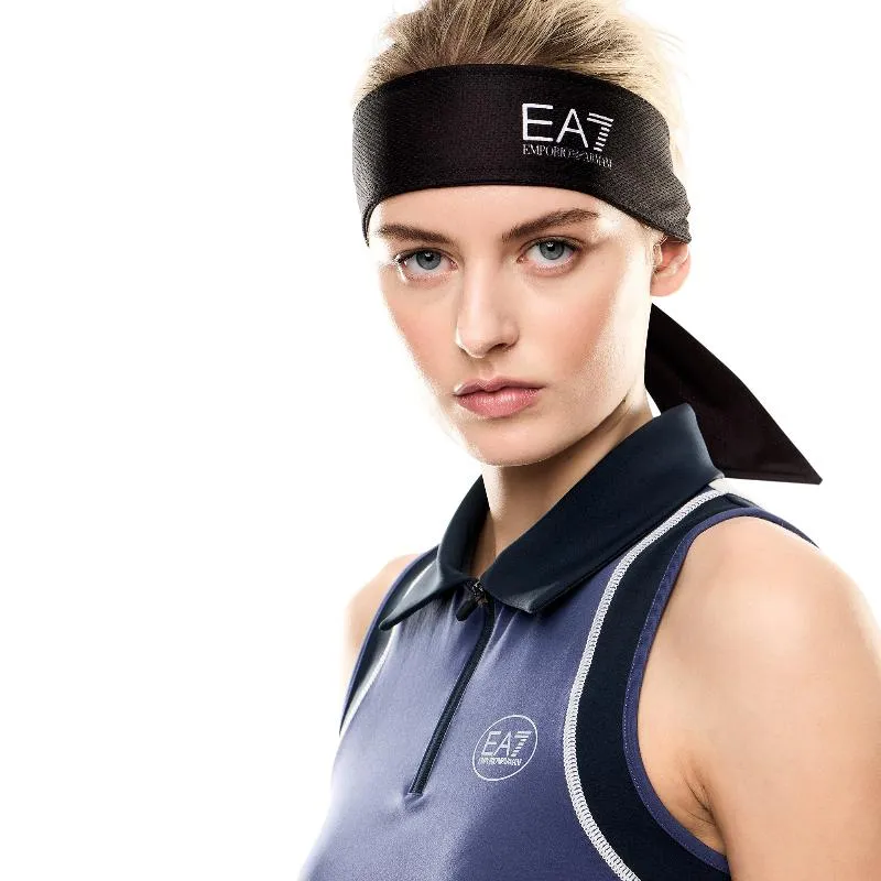 Bandana Armani EA7 Tennis Pro Negro Blanco