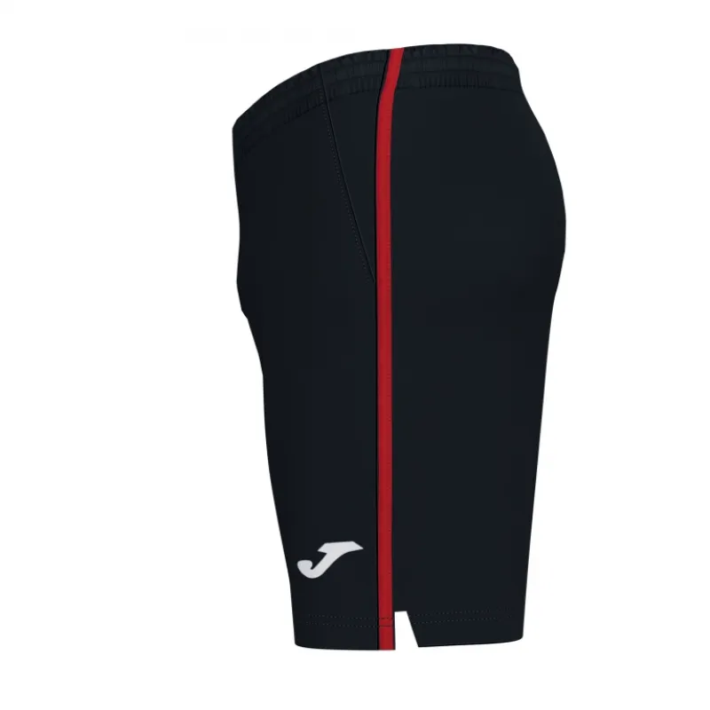 Short Joma Open III Negro Rojo