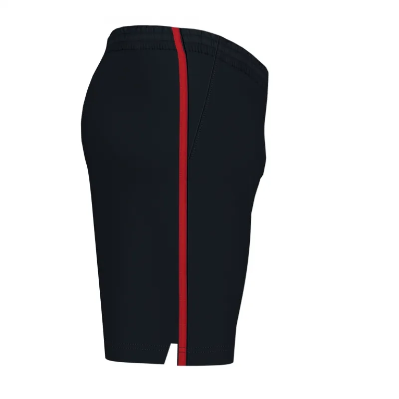 Short Joma Open III Negro Rojo