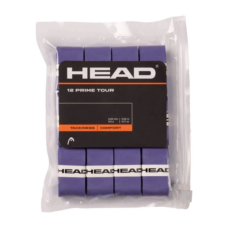 Blister Overgrips Head Prime Tour Purpura 12 Unidades
