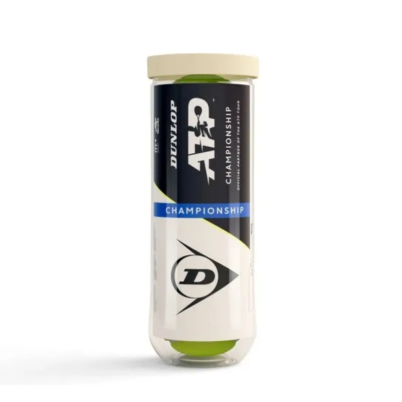 Bote de 3 Pelotas Dunlop ATP Championship