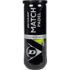 Bote de 3 Pelotas Dunlop Match Padel