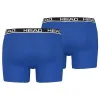 Cabeça Boxers Básica Azul Preto 2 Unidades