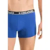 Cabeça Boxers Básica Azul Preto 2 Unidades