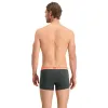 Cabeça Boxers Básica Cinza Vermelho 2 Unidades