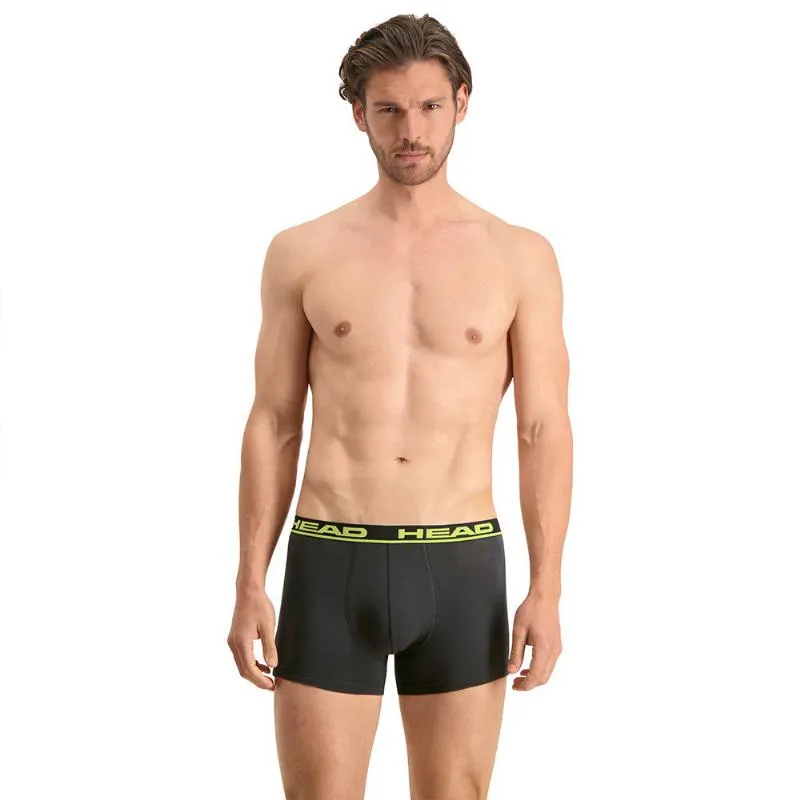 Boxers Head Basic Negro Lima 2 Unidades
