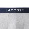 Boxers Lacoste Cinza Vigore 3 Unidades