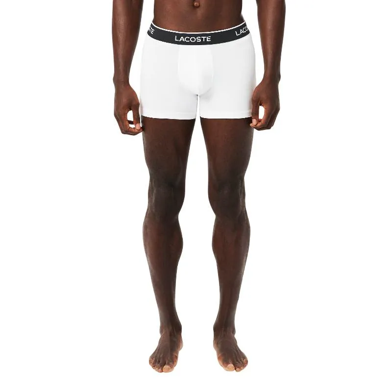 Lacoste Microfiber Green White Black Boxers 3 Units