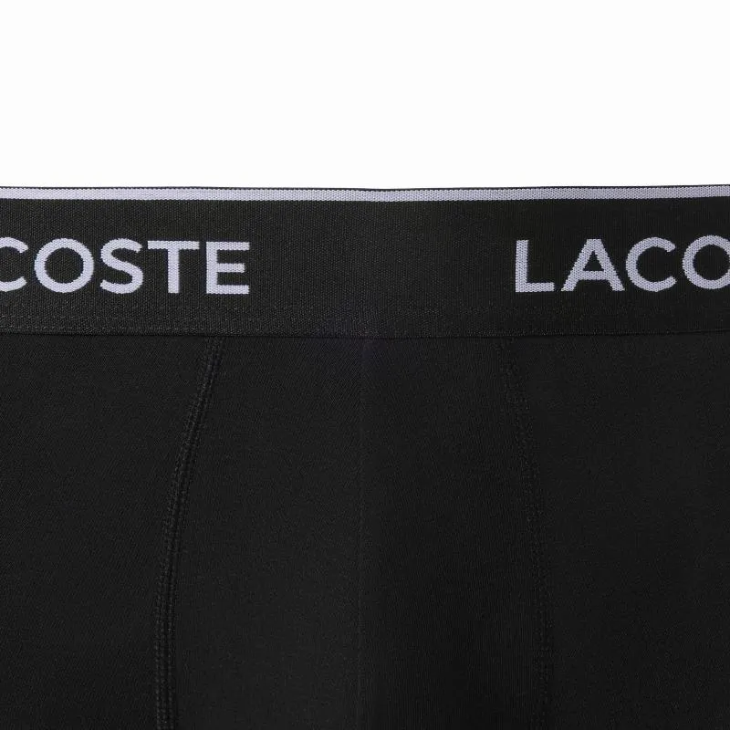 Boxers Lacoste Preto 3 Unidades