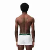 Boxers Lacoste Preto Branco Cinza Vigore 3 Unidades