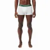 Boxers Lacoste Preto Branco Cinza Vigore 3 Unidades