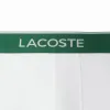 Boxers Lacoste Preto Branco Cinza Vigore 3 Unidades