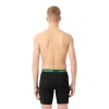 Lacoste Black Green Boxers 3 Unidades