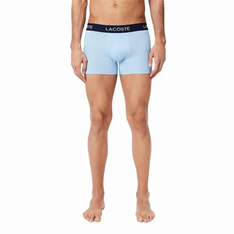 Boxers Lacoste Piqué Azul Marinho 3 Unidades