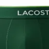 Lacoste Verde Branco Preto Boxer 3 Unidades