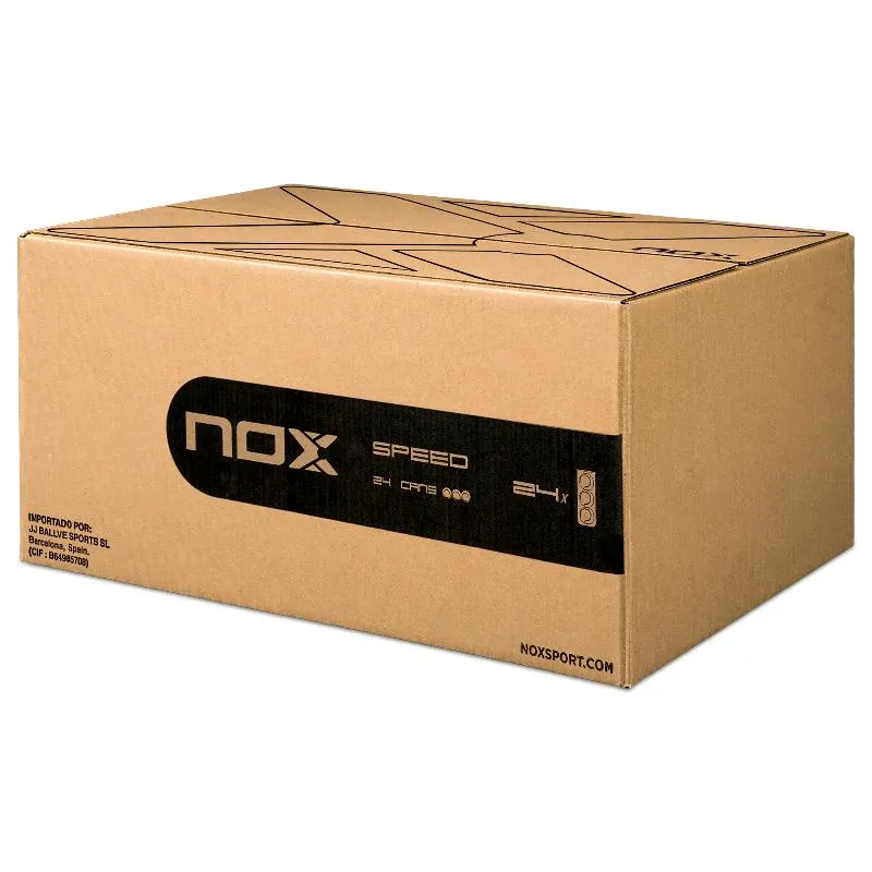 Cajon 72 Pelotas - 24 Botes de 3 uds - Nox Nerbo Plus Speed